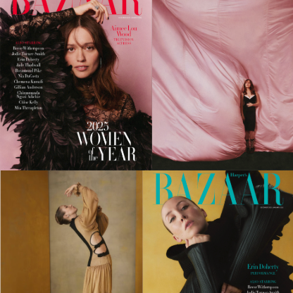 Patricia McMahon’s Harper’s Bazaar Women of the Year Covers